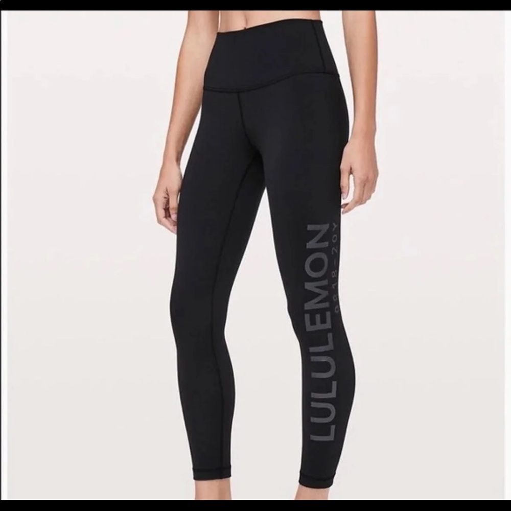 Lululemon 20th anniversary leggings